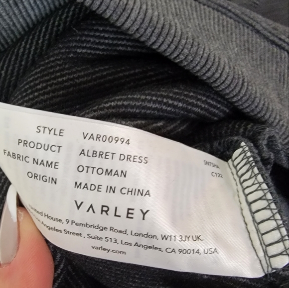 NWT Varley Albret Lounge Sweater Tunic Dress - Picture 14 of 15